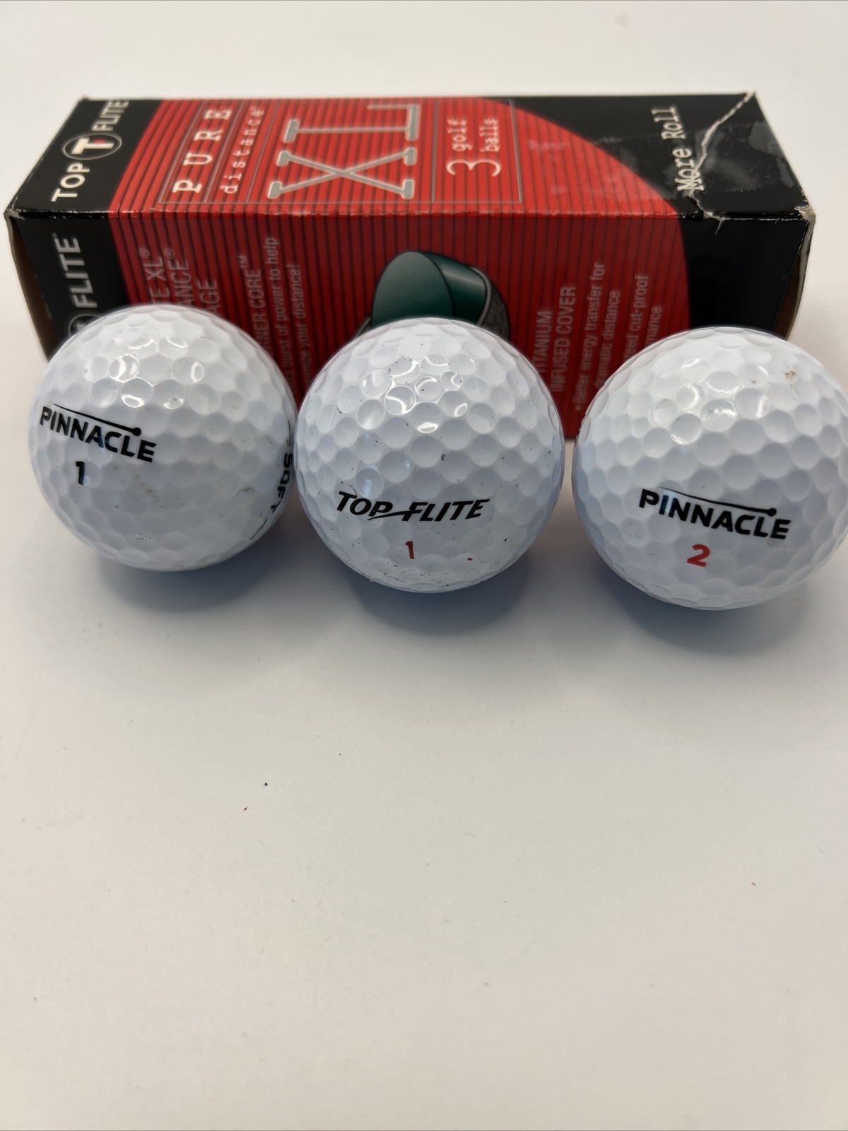 4 Sleeves Of New Golf Balls, 3 Ball Sleeves -Mixed Brands/Mixed Balls M3287