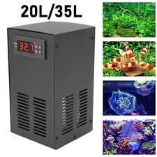 Electric Water Chiller 20L/35L Fish Tank Aquarium Cooler Warmer Cooling Heating