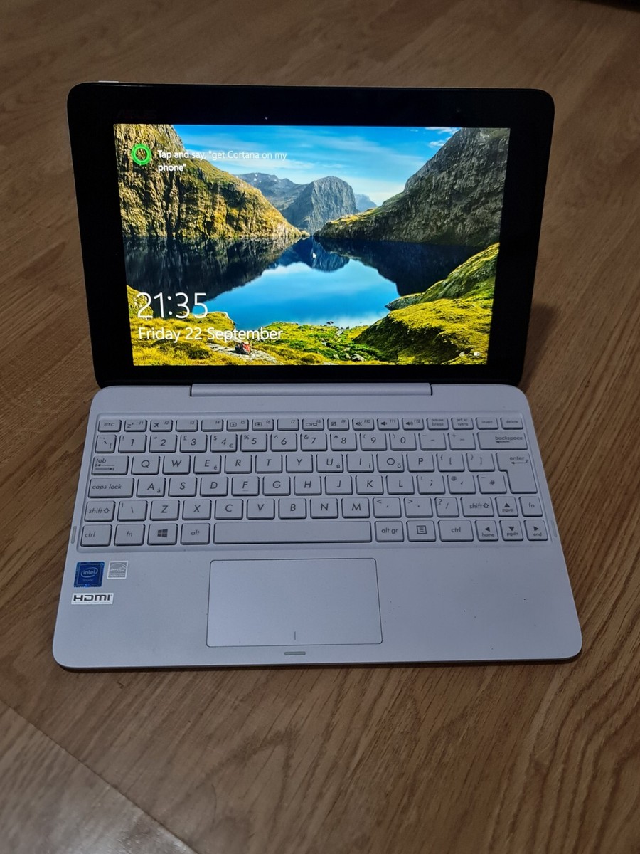 ASUS TransBook T100HA eMMC64GB メモリ4GB アクアブルー 送料無料即