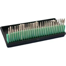 30Pc Diamond Bur Set 600 Grit Grinding Tool Jewelry Repair Tools