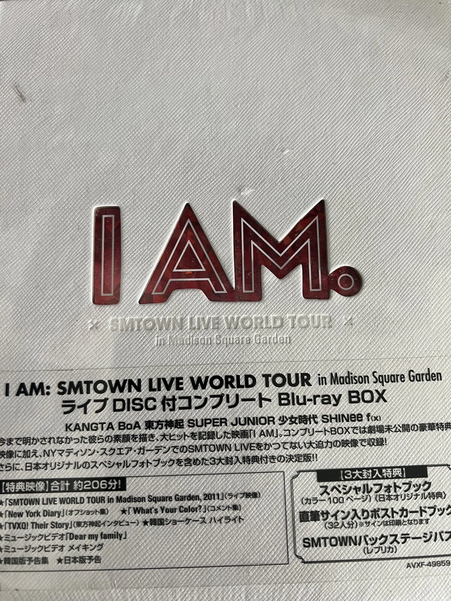 I Am: Smtown blu ray 2011 shinee girls generation super junior f(x