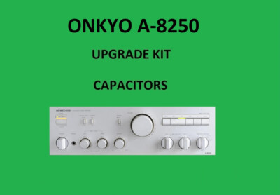 Stereo Verstärker ONKYO A-8250 Reparatursatz - alle Kondensatoren