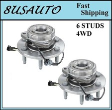 FRONT Wheel Hub Bearing Assembly Fit GMC SIERRA 1500 (4WD) 2014-2016 (PAIR)