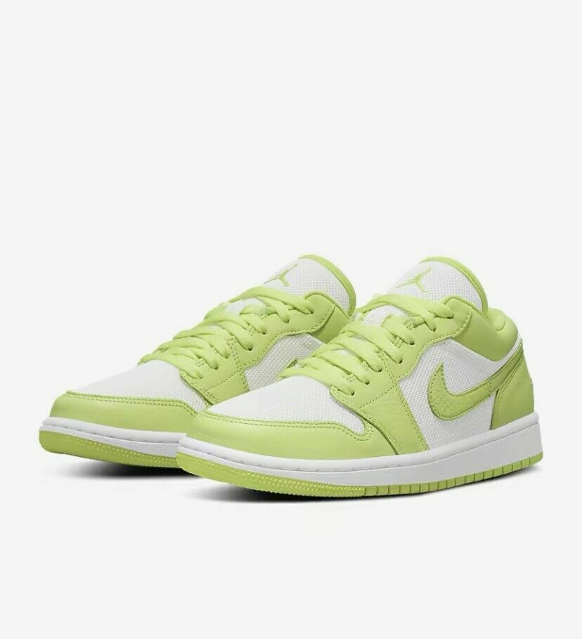 Nike Air Jordan 1 Low Mens Size 10.5 Limelight Summit Yellow Nike Air Jordan 1 Low Mens Size 10.5 Limelight Summit Yellow