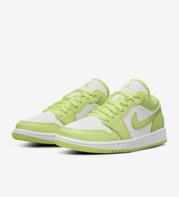 Nike Air Jordan 1 Low Mens Size 10.5 Limelight Summit Yellow Nike Air Jordan 1 Low Mens Size 10.5 Limelight Summit Yellow