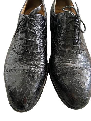 COLE HAAN Genuine Crocodile Alligator 