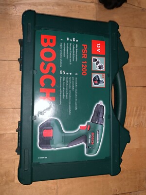 Bosch Drill, Case, Batteries and Charger (Used/Spares/Repair) UK