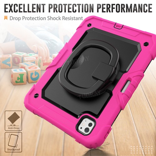 For iPad Air 11" M2 4/5th 10/9/8/7/6th Tablet Shockproof Rugged Stand Case Cover - Picture 155 of 211