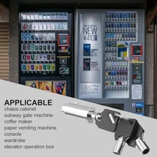 5 Locks Bulk Vending 5 Keys Gumball Candy Machine lock sets with keys