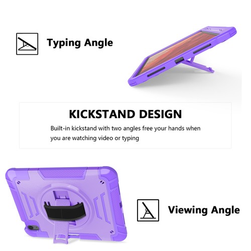 Etui na tablet Stojak Odporna na wstrząsy pokrowiec na Apple iPad Air11 Pro11 iPad 10/9/8/7/6/5 - Zdjęcie 6 z 16