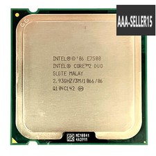Intel Core 2 Duo E7500 2.93Ghz 2-Core LGA775 Desktop CPU Processor SLB9Z SLGTE