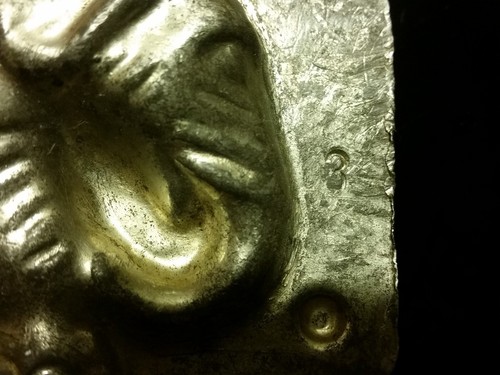 Heris 1943 ELEPHANT ELEFANT TIN CHOCOLATE MOLD VINTAGE ANTIQUE - Afbeelding 5 van 12