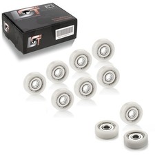 10X Rulli Di Guida Rulli Di Scorrimento Cuscinetti UNIVERSAL 24/6/9Mm
