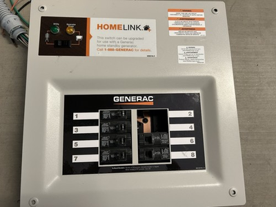 #ad Generac Homelink 6854 1 Upgradeable Manual Transfer Switch 30A G0068541 READ $299.99