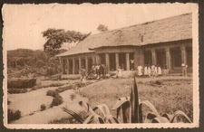 CONGO  BELGE  cpa  LOMBOLOMBO-WAFANDA-Laboratoire/Leproserie