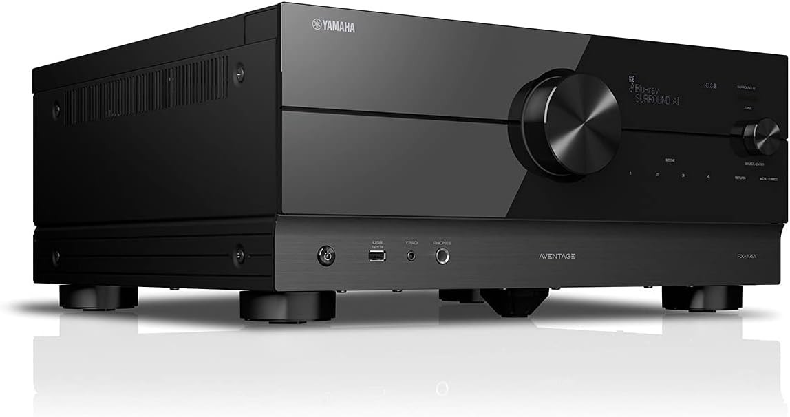 YAMAHA RX−A4A Yamaha RX-A4A AVENTAGE 7.2-Channel AV Receiver with 8K HDMI