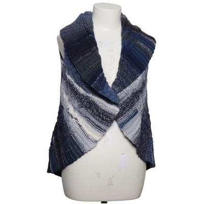 Lisa Todd, Weste, Größe: S, Blau/Grau/Weiß/Mehrfarbig, Acryl/Wolle, Chevron #sgB