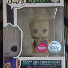 Funko Pop! Marvel I Am Groot Groot #1196 Flocked Special Edition