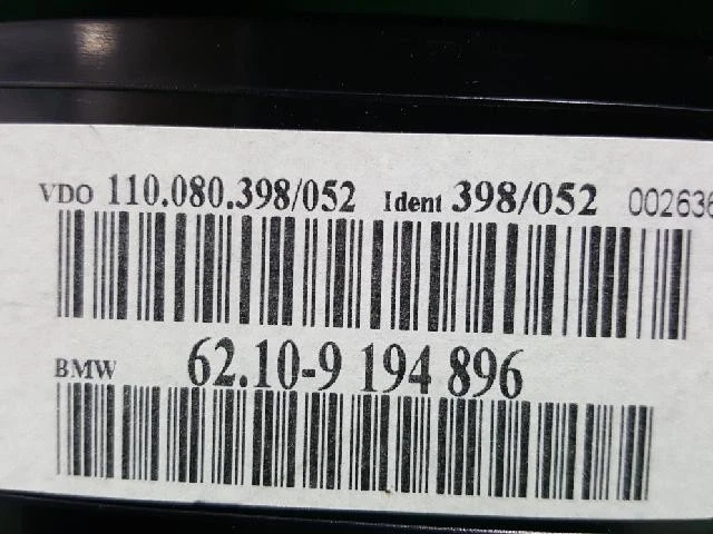 BMW 528i 2009 grupos de instrumentos 6210 9194896 Foto 2 de 4