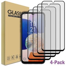 For Samsung Galaxy A14 A15 A16 5G Case Friendly Screen Protector Tempered Glass