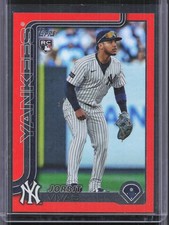 2025 Topps Update #US258 Jorbit Vivas Orange Holo Foil #/25