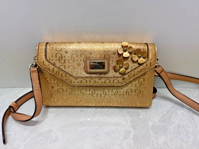 BOLSO BANDOLERA VINTAGE ADIVINA - DORADO 8" X 5" - Imagen 1 de 4