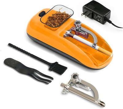 electric cigarette rolling machine ebay Cigarette Machine Automatic Electric Rolling Roller Tobacco Injector Maker  NEW