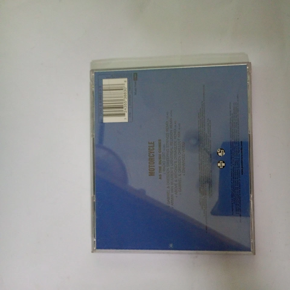 RARE CD SINGLE MOTORCYCLE AS THE RUSH COMES POSITVA Foto 4 de 4