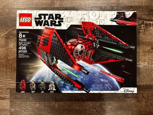 New. Never opened. Major Vonreg’s TIE Fighter lego star wars set