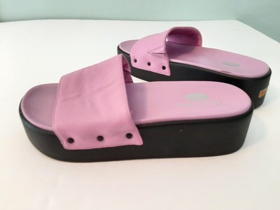Woman's Sandals Scholl's Pisces Max 9M Orchid Purple Slide Sandals  Platform