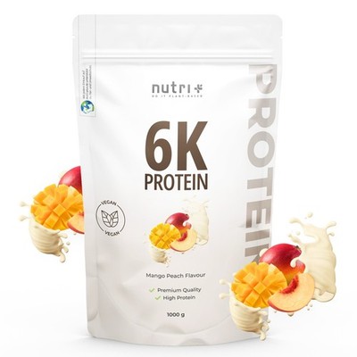 Eiweiß Protein Pulver 1000 g - Nutri+ Proteinpulver veganer Eiweißshake 1 kg