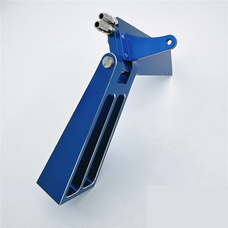 Conjunto de timón de metal compatible con barco TRAXXAS Spartan y SR RC, pieza de actualización Foto 3 de 4