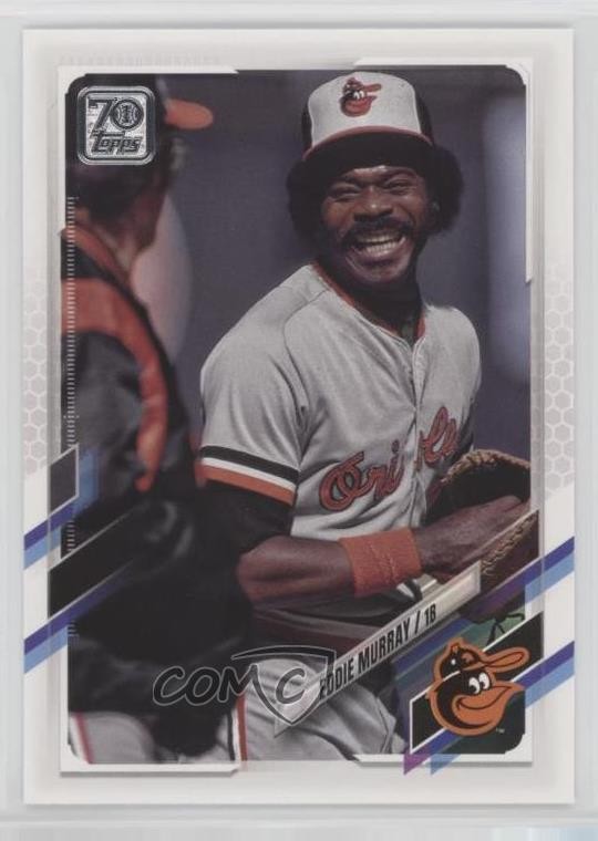 2021 Topps Legend Variation SP Legend Variation Eddie Murray #573 HOF 3a1