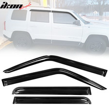 Fits 07-18 Jeep Patriot Window Visors Acrylic Sun Guard Rain Deflector 4pc Set Fits 07-18 Jeep Patriot Window Visors Acrylic Sun Guard Rain Deflector 4pc Set