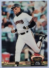 1992 Topps Stadium Club Will Clark #598 San Francisco Giants Members Choice