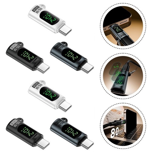 240W USB C Adapter 2er Pack zur effizienten Überwachung auf Leistung und Spannu - Photo 3/15