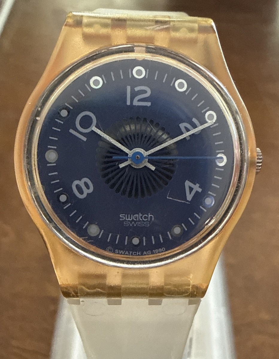 Swatch Polka LP109 1991 Standard Ladies 25mm Vintage Box  display picture 1