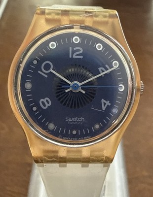 Swatch Polka LP109 1991 Standard Ladies 25mm Vintage Box -