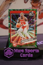 Dejounte Murray Green Laser 2023-2024 Donruss