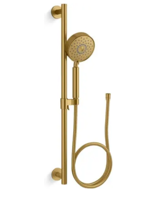 #ad #ad Kohler Purist K 22178 G 2MB Multi Function Hand Shower Slide Bar Moderne Brass $428.00