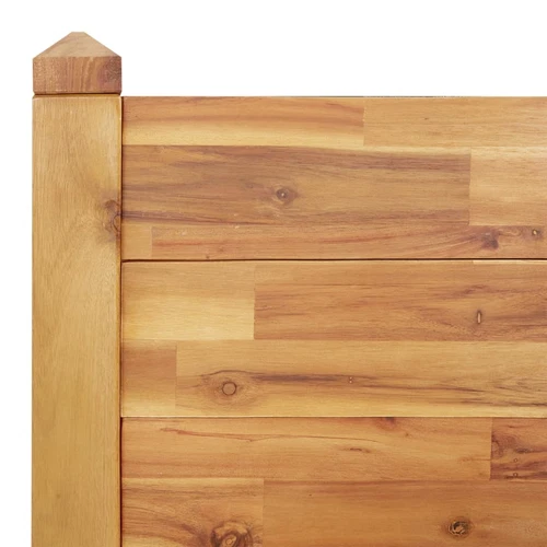 vidaXL Garden Raised Bed 160x60x44 cm Solid Wood Acacia - Picture 6 of 7