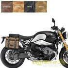 Small Left Quick Release Bag Set Black For BMW R Nine T