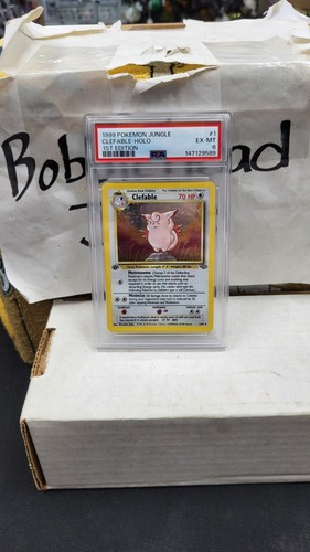 Clefable (1st Edition) graded PSA 6 for sale on eBay