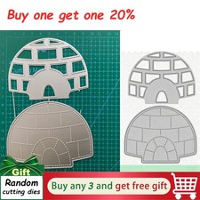 Igloo Shaker Cutting Dies Scrapbooking Album Embossing Paper Card Crafts Stencil