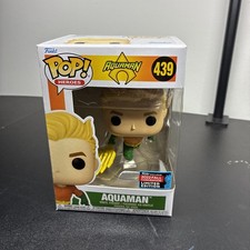 Funko POP! Figura DC Comics Aquaman #439 NYCC 2022 Fall Con exclusiva de Walgreens