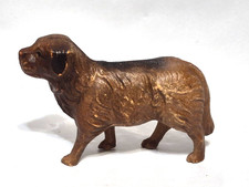 Vintage Viscoloid  Toy Farm Dog Figure 3" Celluloid... FLAW