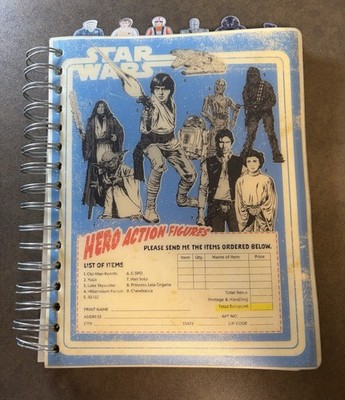 Star Wars Innovative Designs Notebook Tab Journal Spiral *Not Vintage* 