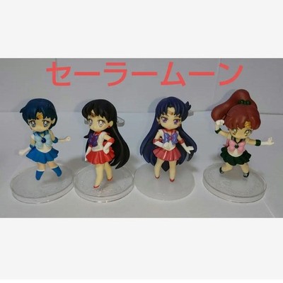 Sailor moon Figure Crystal Girls Memories Mars Jupiter Mercury Set Lot of 4