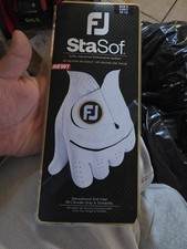 FJ StaSof Golf Glove Mens Left Hand XXL Pearl FootJoy 2023 Cabretta Leather
