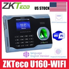 ZKTeco U160 TCP/IP WIFI Biometric Fingerprint Face Recognition Time Attendance